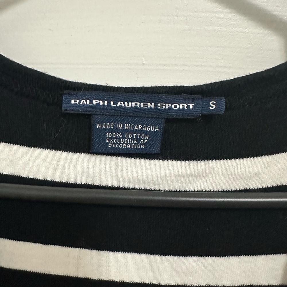 Striped Black and White Dress - Picture 3 of 5